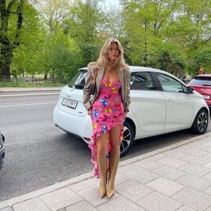 Knee high leather boots